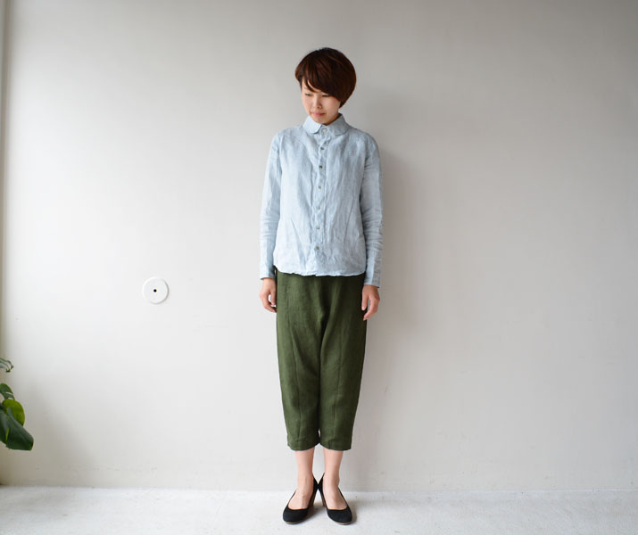 FLW(fog linen work) キナル別注 アナシャツ フロスティブルー – キナル diary