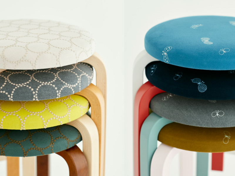 ミナペルホネン artek アルテック stool スツール60 choucho-